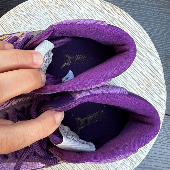 Nike Blazer Mid Night Purple Women's 7 Mid Top Basketball Sneakers Embroidered - Picture 14 of 14